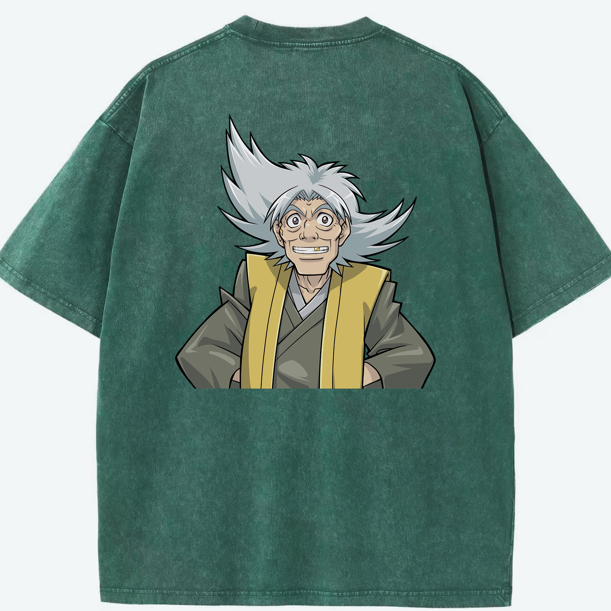 （画像用） 遊☆戯☆王 Yu-Gi-Oh! 綿100% ヴィンテージ風 半袖Tシャツ（背面プリント）